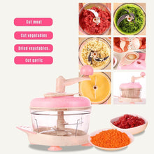 Load image into Gallery viewer, Multifunctional Manual Food Processor Chopper