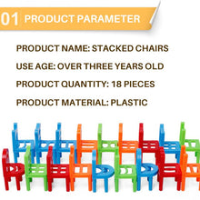 Load image into Gallery viewer, š„š„Chairs Stacking Tower Balancing Game