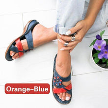 Load image into Gallery viewer, Women's Summer Floral Comfortable Sandals