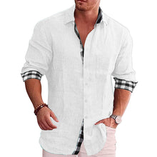 Load image into Gallery viewer, Gentleman Paneled Casual Buttons Pocket Blouse