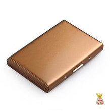 Load image into Gallery viewer, Ultra-thin Anti-theft Brush Anti-demagnetization Metal Card Case