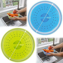 Load image into Gallery viewer, Collapsible Microwave Plate Cover