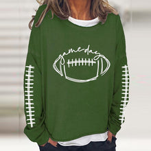 Load image into Gallery viewer, Women's Gameday Football Lover Casual Long-Sleeve T-Shirt