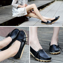 Load image into Gallery viewer, Women's Leather Loafers Moccasins