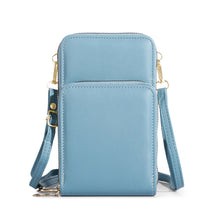 Load image into Gallery viewer, Three-layer Zipper Multifunctional Mobile Phone Bag