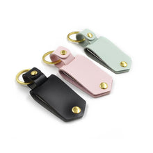 Load image into Gallery viewer, Leather Keyring With Family Photo