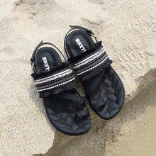 Load image into Gallery viewer, Women's Sandals Casual Elastic Band Shoes