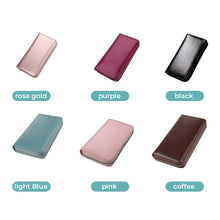 Load image into Gallery viewer, Multi-card Slot Credit Card Bag
