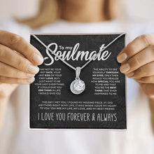 Load image into Gallery viewer, To My Soulmate Sparkling Round Created Necklace - š„š„Pre-sale For A Limited Time With The Lowest Discount