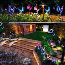 Load image into Gallery viewer, Outdoor Solar Garden Butterfly Lights Decor