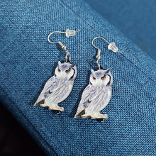 Load image into Gallery viewer, Acrylic Drop Bird Earrings