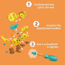 Load image into Gallery viewer, DIY Dinosaur Toy Construction Set