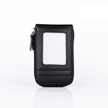 Load image into Gallery viewer, RFID Anti-theft Brushed Leather Organ Card Holder