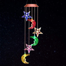 Load image into Gallery viewer, Moon & Stars Solar Light