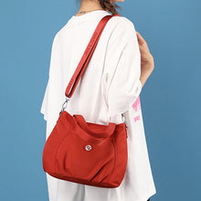 Load image into Gallery viewer, Women's Crossbody Lightweight Multi-Pocket Zipper Pocket Nylon Shoulder Bag