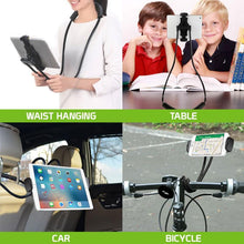 Load image into Gallery viewer, Lazy Neck Phone & Tablet Holder