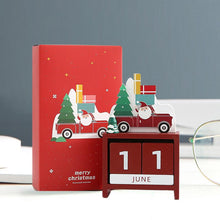 Load image into Gallery viewer, Calendar Block - Wooden Perpetual Desk Calendar