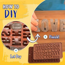 Load image into Gallery viewer, Concrete Alphabet Mold