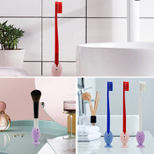 Load image into Gallery viewer, šStanding Tooth Brush Cover Cap Stand