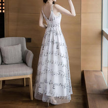 Load image into Gallery viewer, Elegant V-Neck Slip Dress