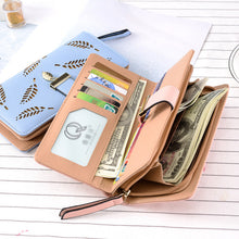 Load image into Gallery viewer, WOMEN'S WALLET WITH CUT-OUT DESIGN