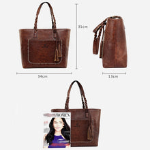 Load image into Gallery viewer, Women's Fashion Leather Handbag