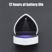 Load image into Gallery viewer, Women's Adjustable Rotating Ring Snowflake Heart-shaped Ring Box With LED