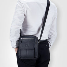Load image into Gallery viewer, PU Leather Crossbody Bag for Men