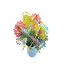 Load image into Gallery viewer, 3D Flower Bouquet Card