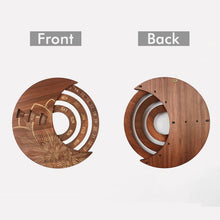 Load image into Gallery viewer, Wooden Wall Mounted Moon Calendar
