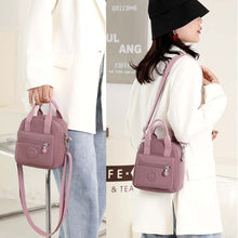Load image into Gallery viewer, Nylon Satchel Handbag