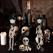 Load image into Gallery viewer, Resin Skeleton Decoration Light & Skull Crow Light