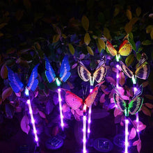 Load image into Gallery viewer, Outdoor Solar Garden Butterfly Lights Decor