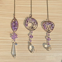 Load image into Gallery viewer, Tree of Life Crystal Pendant