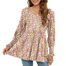 Load image into Gallery viewer, Printed Puff Long Sleeve Shirt