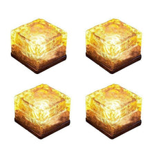 Load image into Gallery viewer, Solar Powered Brick Shape Path Light