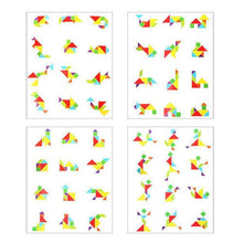Load image into Gallery viewer, Magnetic Tangram Blocks Puzzle Game