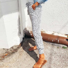 Load image into Gallery viewer, Ladies Casual Drawstring Baggy Pants With Pockets