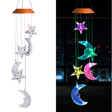 Load image into Gallery viewer, Moon & Stars Solar Light
