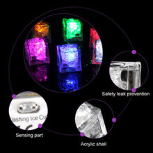 Load image into Gallery viewer, LED Ice Cube Light (12pcs)