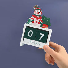 Load image into Gallery viewer, Calendar Block - Wooden Perpetual Desk Calendar