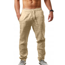 Load image into Gallery viewer, Men's Cotton Linen Pants