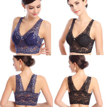 Load image into Gallery viewer, Women's Seamless Sports Lace Bra