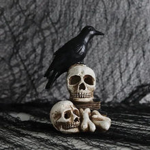 Load image into Gallery viewer, Resin Skeleton Decoration Light & Skull Crow Light