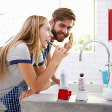 Load image into Gallery viewer, Rolling Tube Toothpaste Squeezer Toothpaste Holder Stand