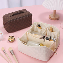 Load image into Gallery viewer, Vintage Check Cosmetic Bag