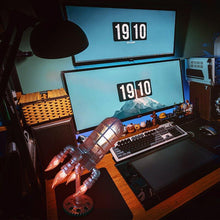 Load image into Gallery viewer, Steampunk Rocket Lamp