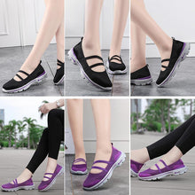 Load image into Gallery viewer, Women's breathable mesh flat shoes
