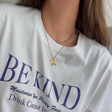 Load image into Gallery viewer, Butterfly Initial "A" Necklace