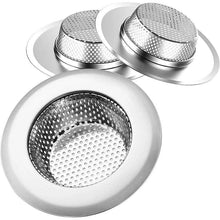 Load image into Gallery viewer, Kitchen Stainless Steel Sink Filters (3 Pieces)